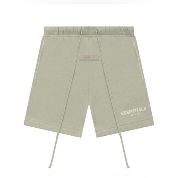 Fear of God Essentials Shorts in “Sea Foam”